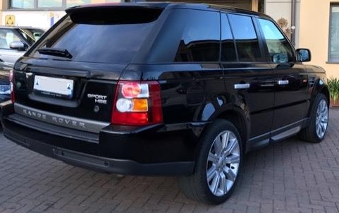 Left hand drive LANDROVER RANGE ROVER SPORT 2.7 TDV6 HSE